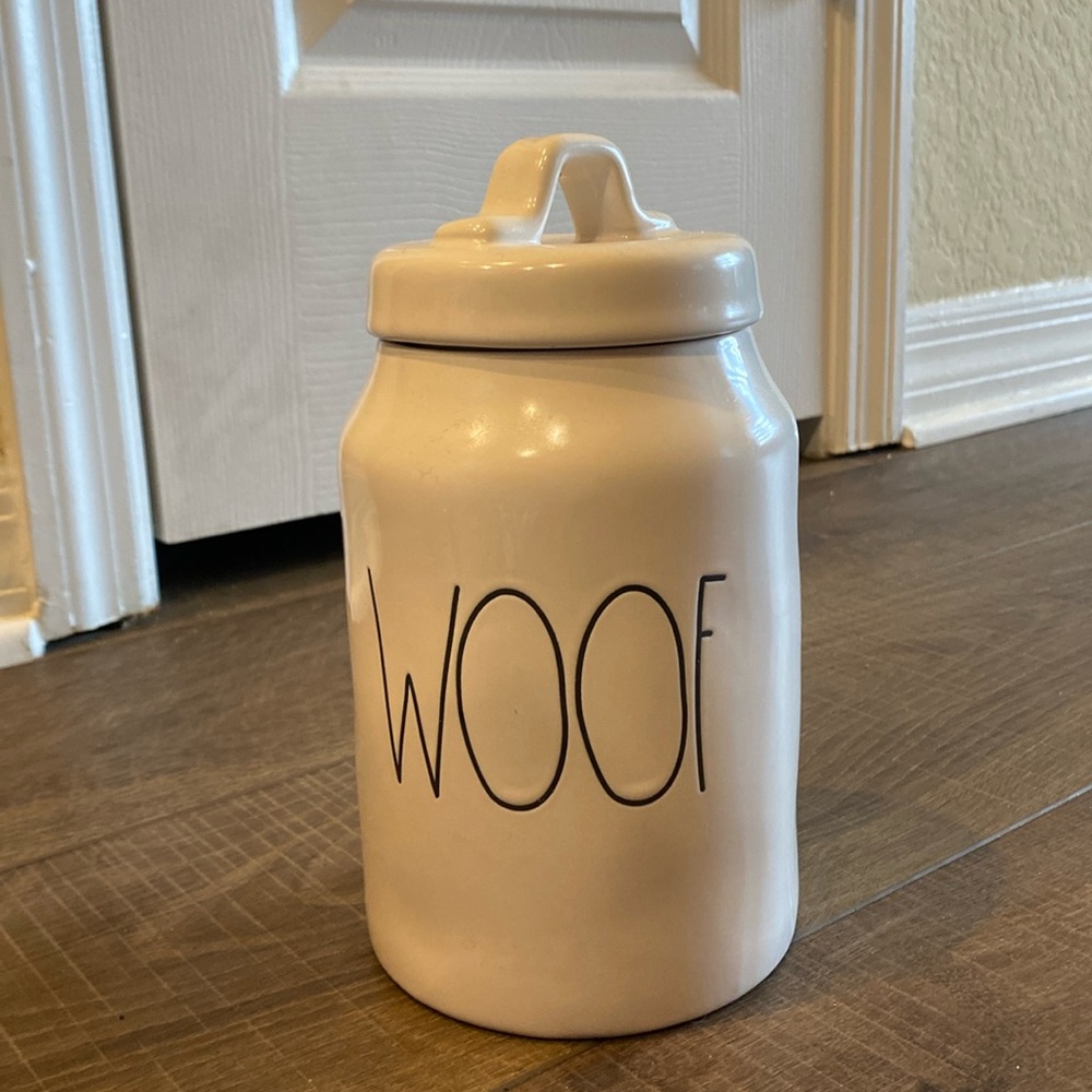 Rae Dunn woof canister